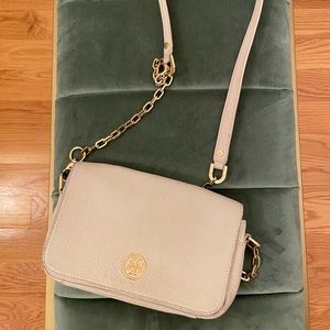 Tory Burch White Crossbody Bag